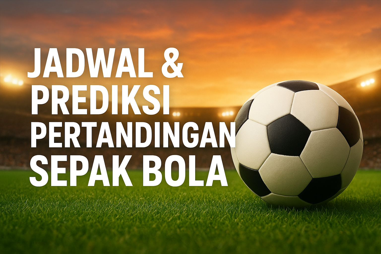 Jadwal & Prediksi Pertandingan Sepak Bola Tanggal 09–10 Desember 2025