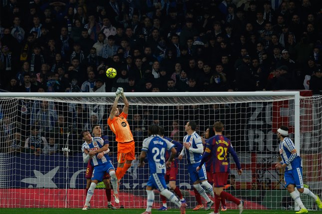 Man of the Match Espanyol vs Barcelona: Joan Garcia