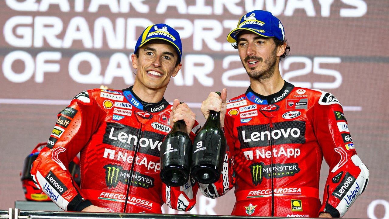 Ducati Santai, Tunda Keputusan Kontrak Marquez dan Bagnaia