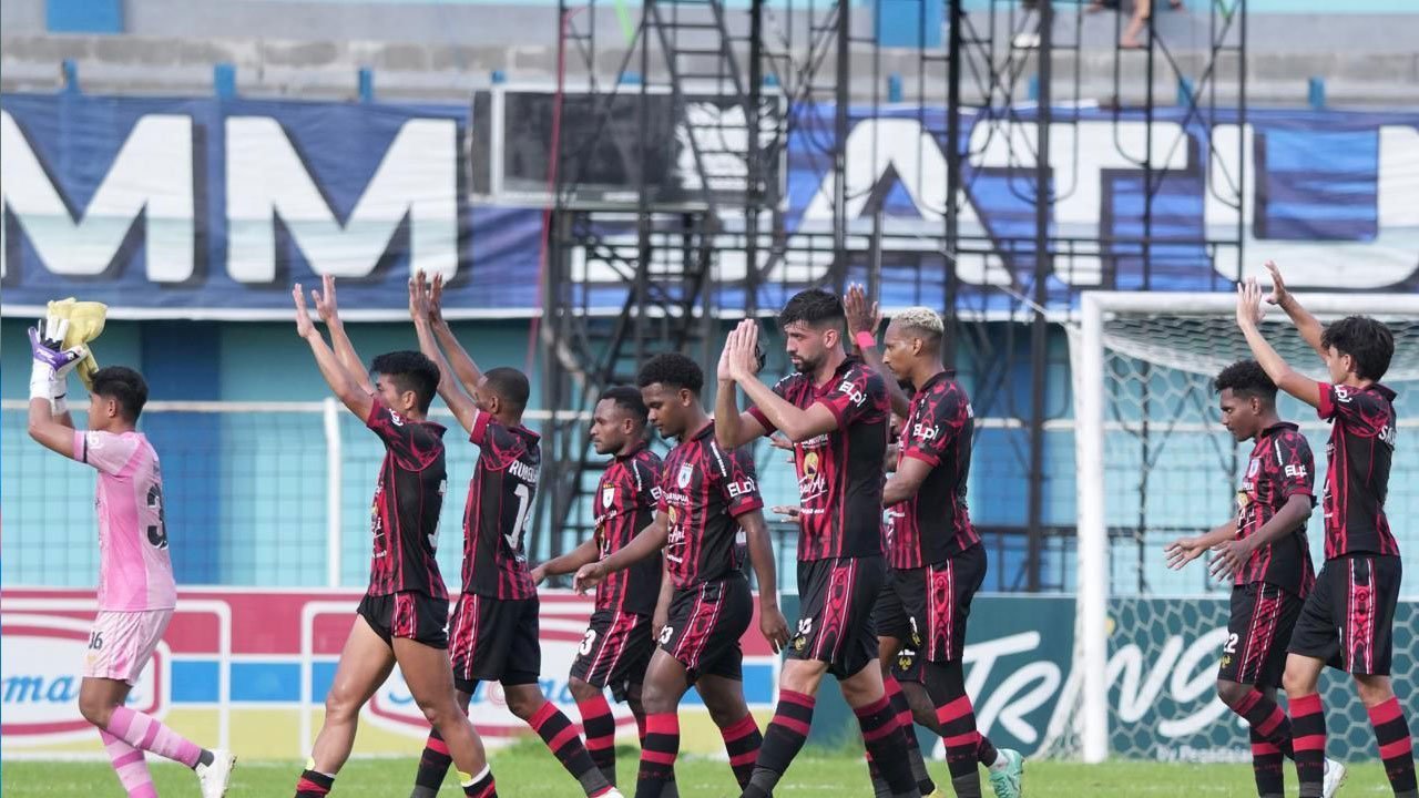 Persipura Raih Kemenangan di Akhir Putaran Kedua untuk Mettu Dwaramury