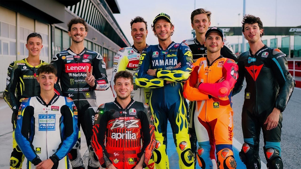 Valentino Rossi Perkenalkan 9 Pembalap Muda di VR46 Riders Academy 2026