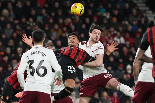 Bournemouth vs Arsenal: Brace Declan Rice Antar The Gunners Menang Dramatis