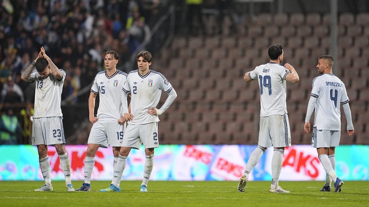 Italia Kembali Terpuruk, Tak Berhasil Masuk Piala Dunia