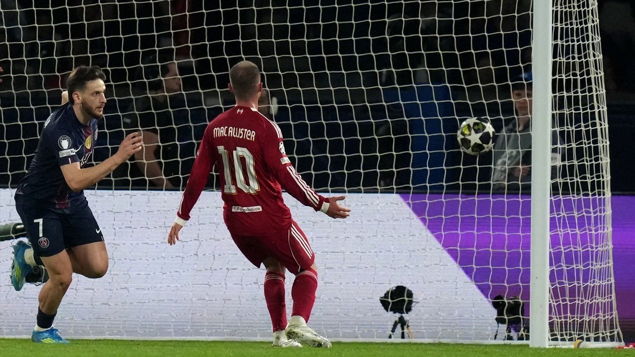 PSG Tunjukkan Ketahanan, Liverpool Berjuang untuk Menambah Poin Gol