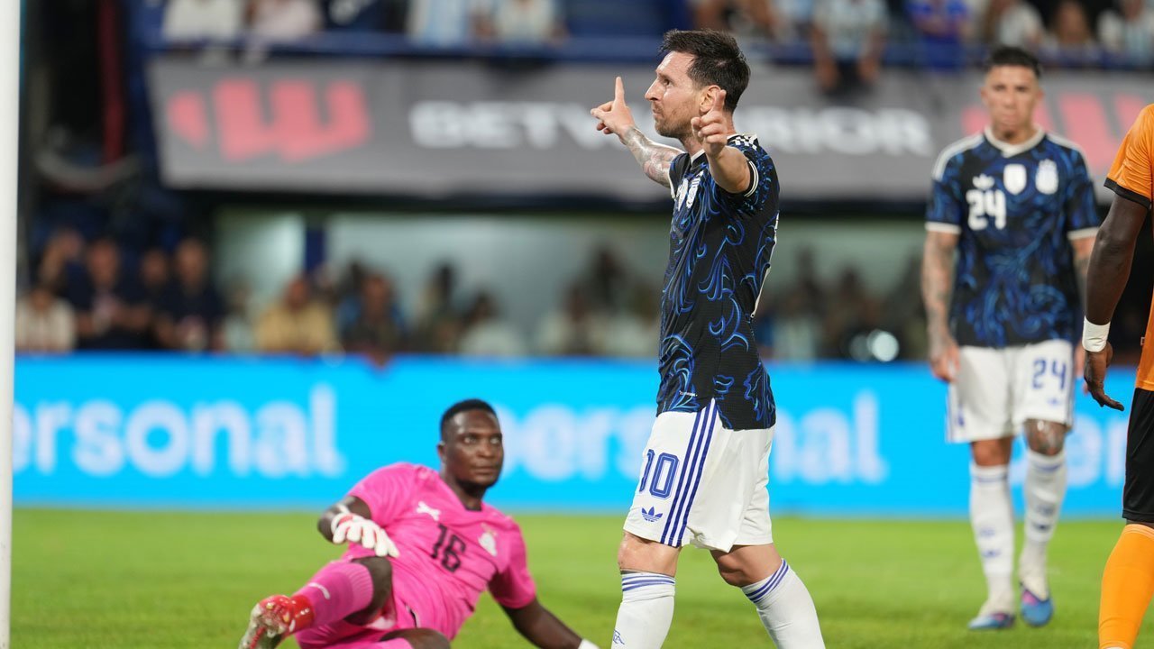 Argentina Menang Besar atas Zambia, Messi Berkontribusi dalam Kemenangan